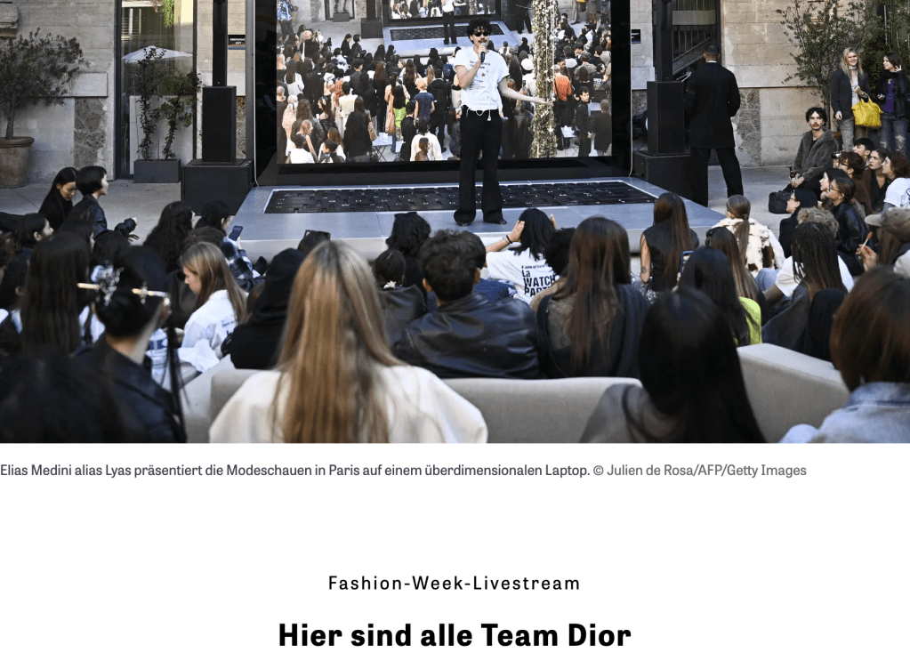 ZEITmagazin | Hier sind alle Team Dior